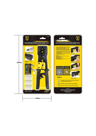 Powermaster Yk-376Z 16567 Rj11 Rj12 Rj45 Acık Uclu Rj45 Pensesı N11.6553