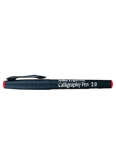 Artline Ergoline Kaligrafi  Kalemi 2.0 MM Kırmızı