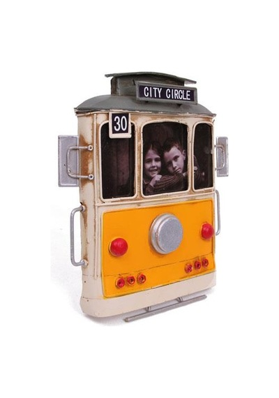 Dekoratif Metal Çerçeve Tramvay Temalı Vintage Hediyelik Arbltgsfyt9w6qeabfs