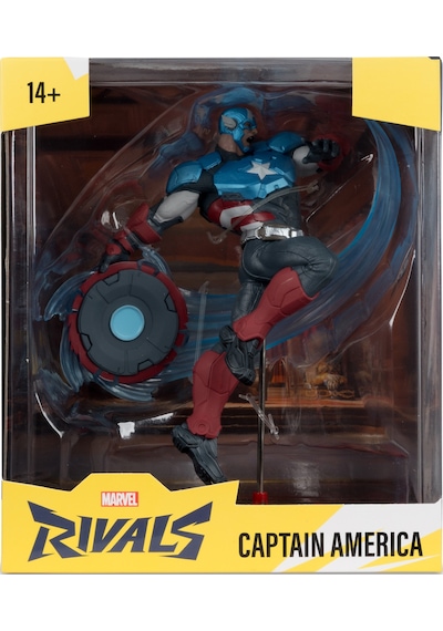 Mcfarlane Toys- Marvel Rivals Captain America 1:10 Scale Collectible