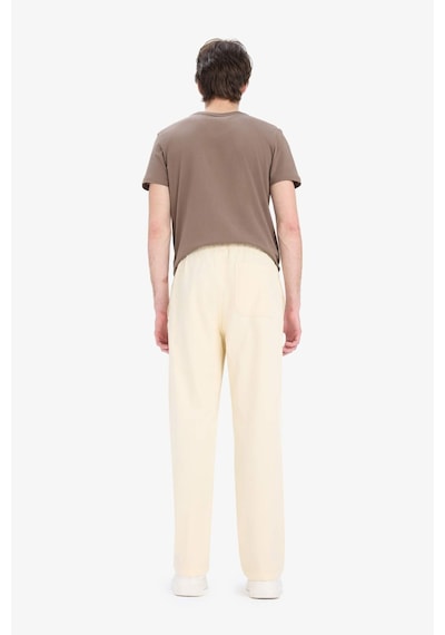 DeFacto Bol Rahat Kesim Wide Leg Yazlık Keten Pantolon C2727AX25SPBG760