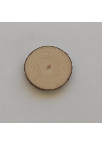 10 Adet 3-5 Cm Ahşap Hobi Boyama Hediyelik Kütük Dilimi