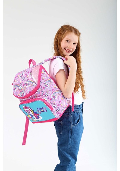 Kaukko Kids Sırt Çantası Cube Unicorn L5158