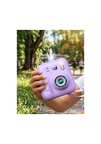 Çocuk Dijital Fotoğraf Makinesi Anında Baskı Ve 4 Rulo Kağıt 5 Kalem Hediye Çok Renkli Çocuk Dijital Fotoğraf Makinesi Anında Baskı Ve 4 Rulo Kağıt 5 Kalem Hediye Çok Renkli