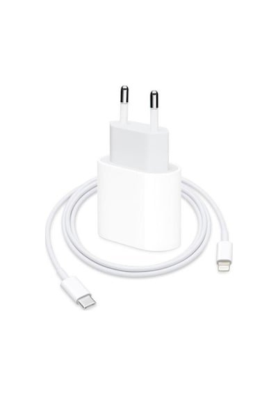 Iphone 11 12 13 14 Uyumlu 20w Hızlı Şarj Aleti Adaptör + Kablo 1m