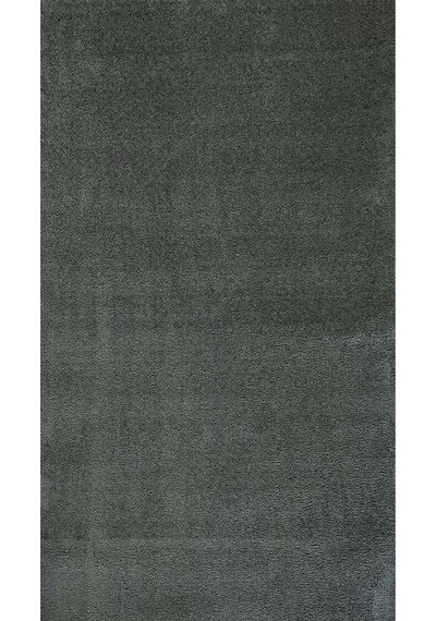 Balat Halı Raschel Carpet Koyu Gri Mikro Polyester Kaymaz Taban Shaggy Halı