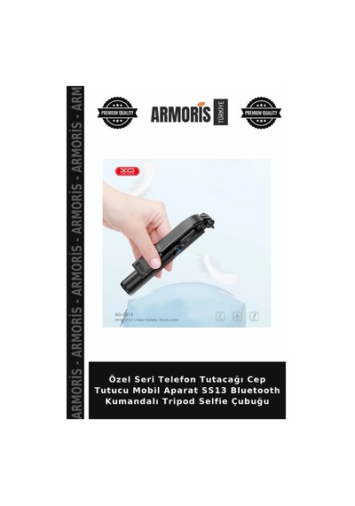 Özel Seri Telefon Tutacağı Cep Tutucu Mobil Aparat Ss13 Bluetooth Kumandalı Tripod Selfie Çubuğu