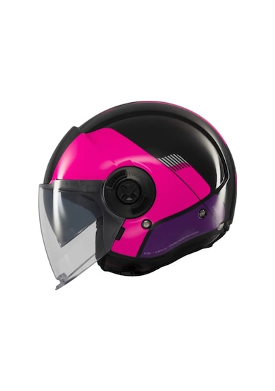 Mt Helmets Viale Sv Advance B58 Açık Kask Siyah - Pembe