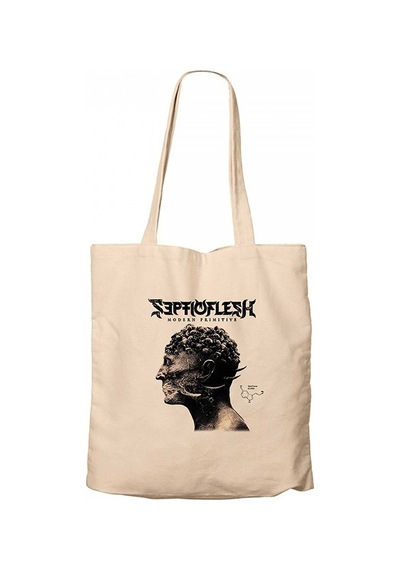 Septicflesh Modern Primitive Krem Kanvas Bez Çanta Krem