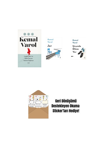 Aşklar, Hevesler, Ayrılıklar Üçlemesi Ciltli + Jar + Ucunda Ölüm Var + Okuma Sticker'ları