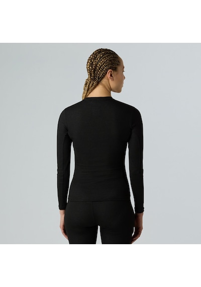 The North Face W Easy L/s Crew Neck Kadın Uzun Kollu Üst Nf0a8e1fjk31 Siyah