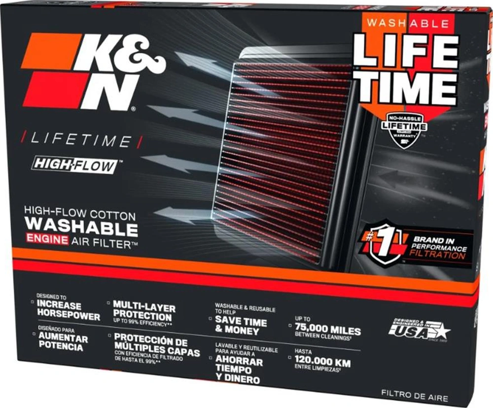 K&n Performans Hava Filtresi Crf250l 2021-2024 Ha-3021