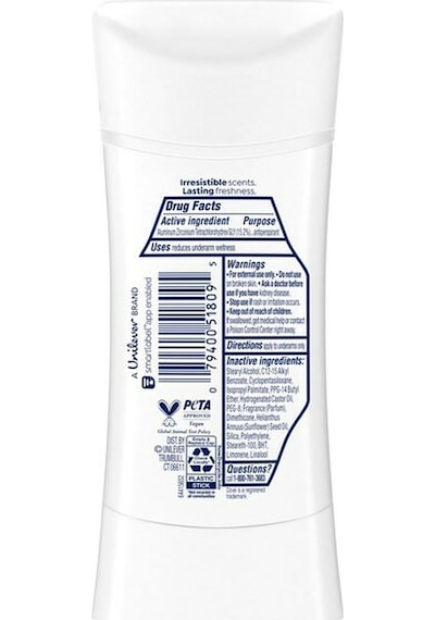 Dove Frosted Plum Berry Antiperspirant Stick Deodorant 74gr