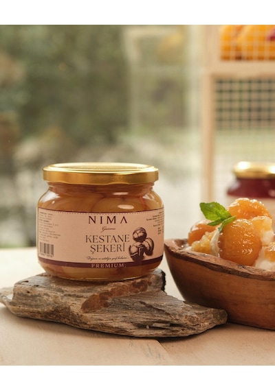 Nima Gurme Bursa Fidyekızık Kestane Şekeri 520 G