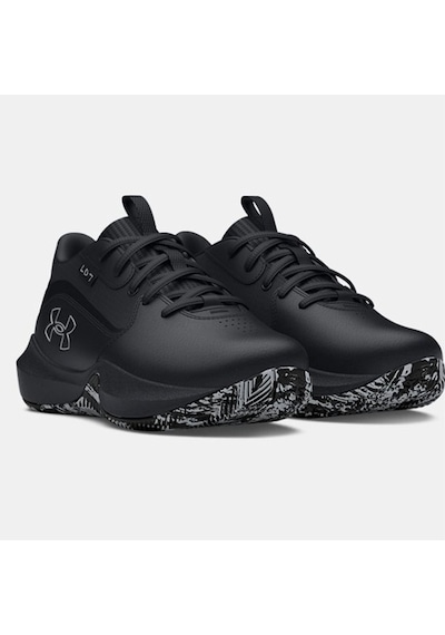 Under Armour Ps Lockdown 7 Çocuk Basketbol Ayakkabısı 3028514-004 Siyah