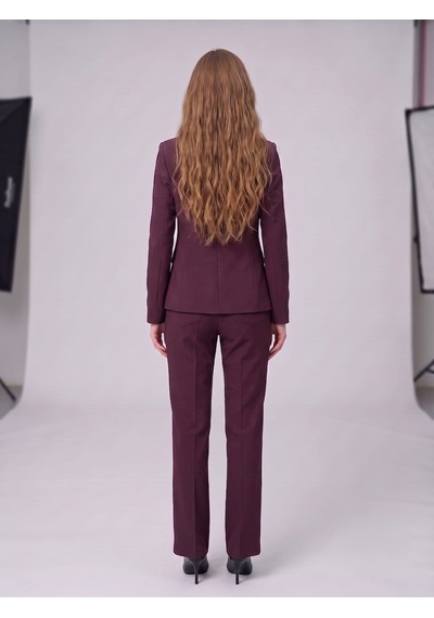 Prenses Kadın Blazer Takım Elbise Limited Edition bordo