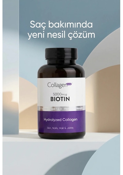 Collagen Forte Platinum Biotin 5000 MCG 60 Tablet