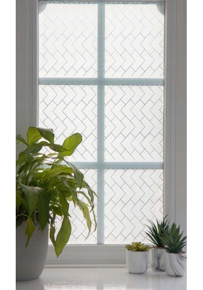 D-C-Fix 334-0047 Zigzag Desen Statik Cam Folyo (45Cm X 1Mt)