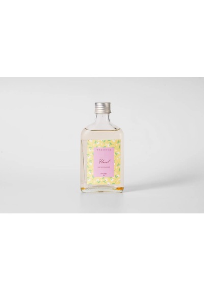Premium Orkide Ve Yasemin Parfümlü Kolonya 200 Ml - 80 Derece Alkol Oranı - Dekoratif Cam Şişe