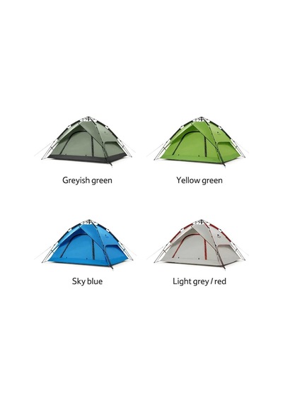 Naturehike 4 Kişilik Otomatik Kamp Çadırı Mavi