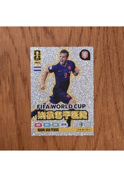 Fwc 2045 Robin Van Persie Hollanda World Cup Master Oyun Kartı