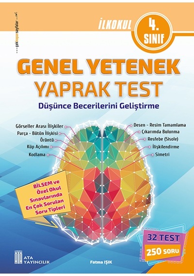 4. Sınıf Bilsem Genel Yetenek Yaprak Test