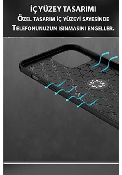 - Galaxy M51 İle Uyumlu Kılıf Darbe Korumalı Deri Görünümlü Silikon Arka Kapak - Lacivert Lacivert 6998
