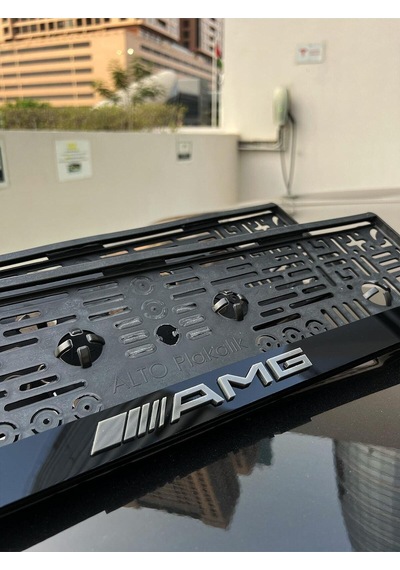 3d Mercedes Amg Takmatik Plakalık Pleksi