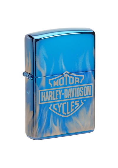 Zippo Harley Davidson Sapphire Blue Çakmak