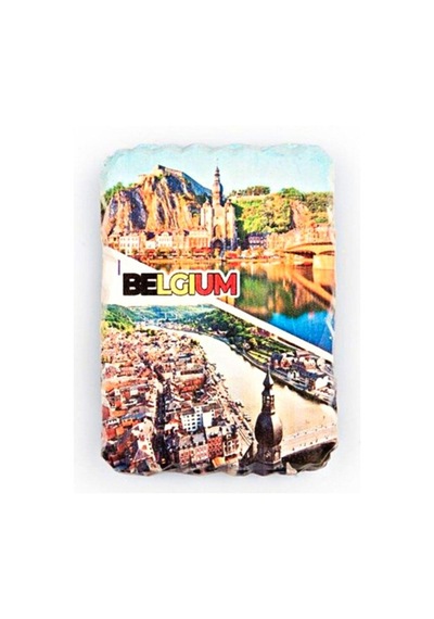 Belçika Temalı Kırık Magnet