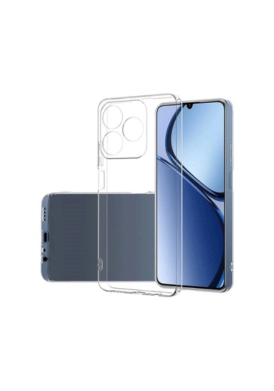 Cosmotex Newface Realme C61 Kılıf Lüx Şeffaf Silikon