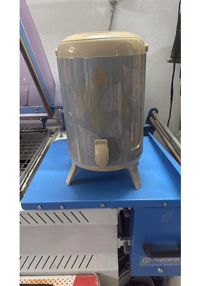 Khoshnaw 9,5lt Çelik Su Termosu Gri