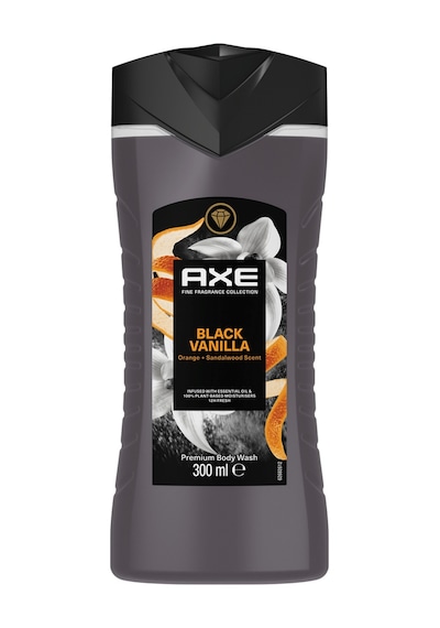 Axe Black Vanılla Duş Jeli 300 Ml - Premium Collection Ferahlatıcı Erkek Duş Jel 8'li Avantaj Paketi