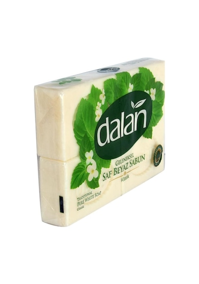 Dalan Geleneksel Saf Beyaz Klasik Katı Sabun 4 x 150 G
