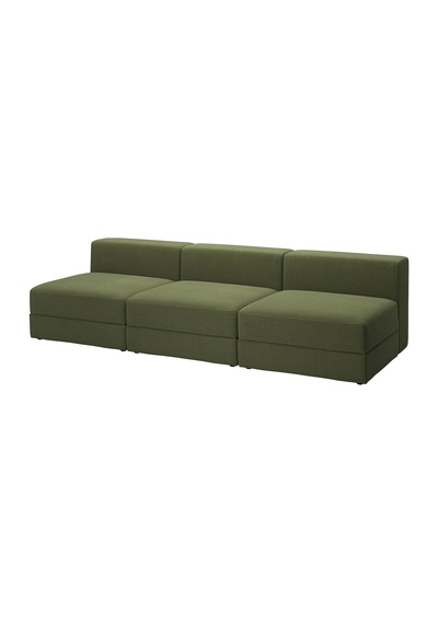 Ikea Sarı Lüks Kanepe - 4,5 Kişilik Kanepe