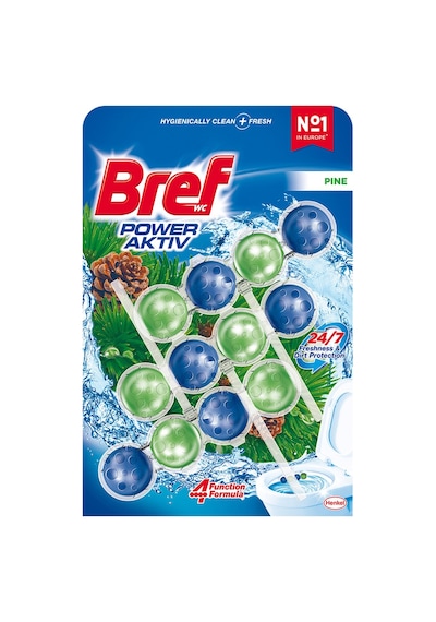 Bref Wc Blok Power Aktif Çam 3 X 50 G - 7 Adet Tarı