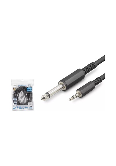 Hadron Hdx1078 6.35mm To 3.5mm Gitar Ve Enstrüman Kablosu 5 Metre