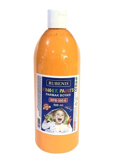 Rubenis Parmak Boyası 500 ML Turuncu Rpb-500-6