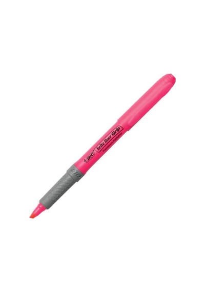 Bic Fosforlu Kalem Highlighter Grip - Pembe