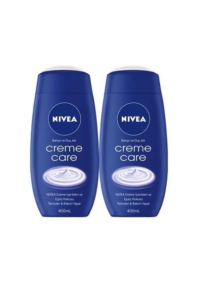 Nivea Creme Care Banyo ve Duş Jeli 2 x 400 ML