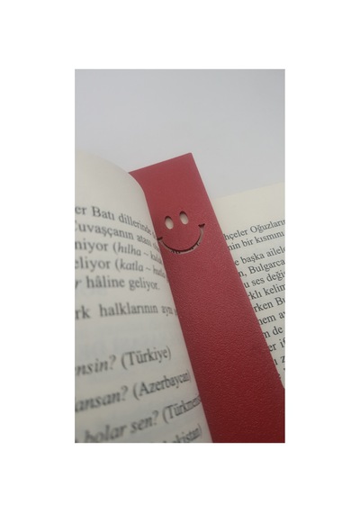 Fandora 3'lü Gülücük Detaylı Kitap Ayracı Seti - Renkli Gülen Yüz Emoji Kitap Aksesuarı