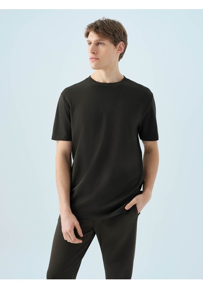 Loft Regular Fit Haki Erkek T-shirt Lf2039562 Haki