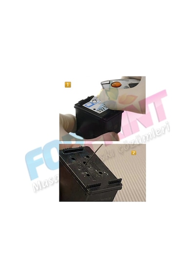 HP Deskjet 2710/2720 Yazıcı Uyumlu 305 Kartuş Dolum Seti 4X100 ML
