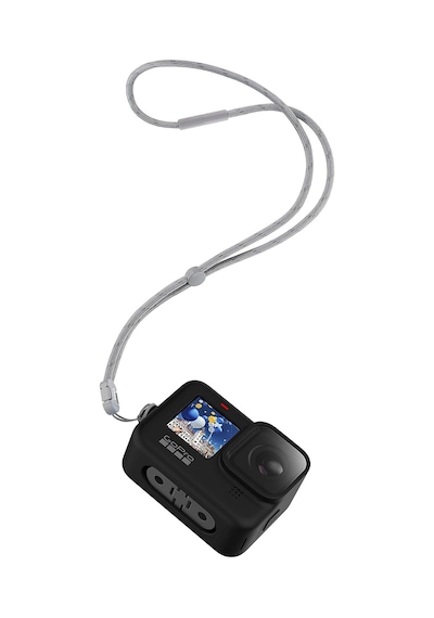Kılıf + Taşıma Bandı Siyah Hero9/ Hero10/hero11 Black - Resmi Aksesuarı, Adsst-001