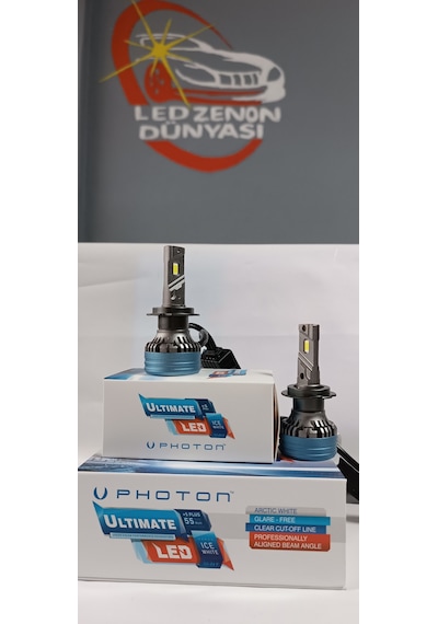 Photon Ultimate H7 Led Headlıght 9500 Lumens 5 Plus