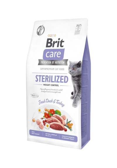 Tr Care Weight Control, Kilo Kontrolü İhtiyacı Olan Kısırlaştırılmış Kediler İçin, Tahılsız, Hipoalerjenik