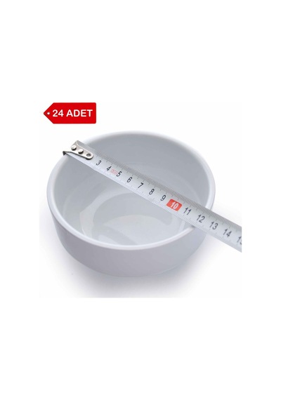 24 Adet - 12cm Melamin Çorba Kasesi, Cacık, Meze, Komposta