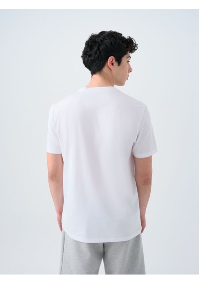 LOFT Regular Fit Erkek Tshirt K.kol Lf2034994 Q1.v1 Beyaz