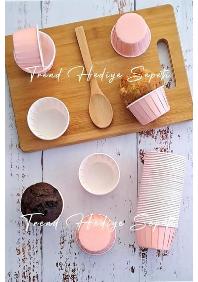 Trend Hediye Sepeti 50'li Soft Pembe Muffin Cupcake Kalıbı Kek Kapsülü, Muffin Kek Kalıbı, Airfryer Uyumlu Sku: Smg8690010584793 Açık Gri Trend Hediye Sepeti 50'li Soft Pembe Muffin Cupcake Kalıbı Kek Kapsülü, Muffin Kek Kalıbı, Airfryer Uyumlu Sku: Smg8690010584793 Açık Gri