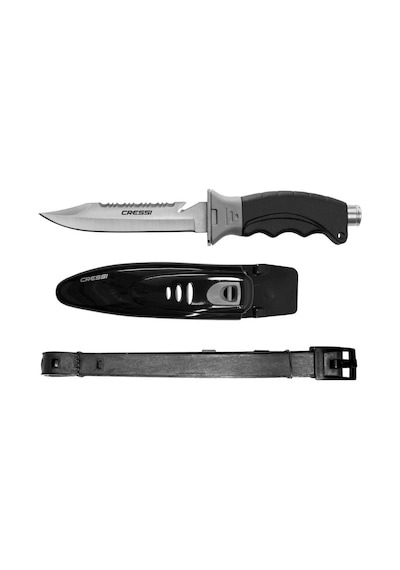 Cressi Borg Balıkadam Dalış Bıçağı 26.5cm Siyah